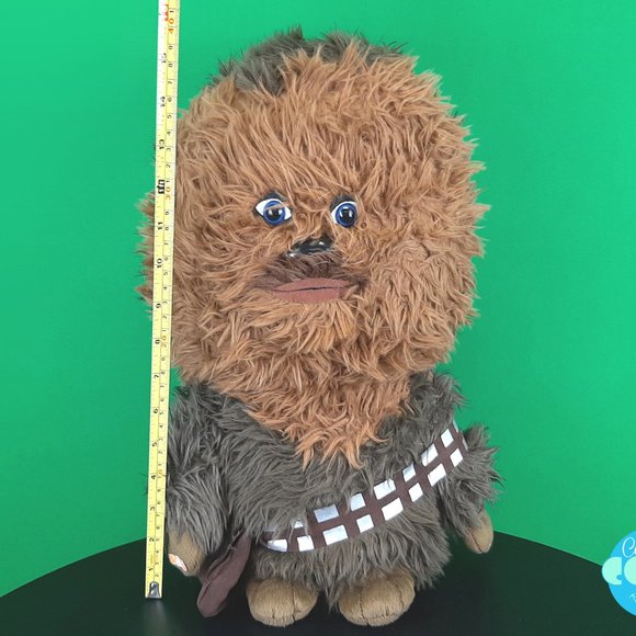 Star Wars Chewbacca 16 inch Plush Wookie and matcing handmade yarn scarf giftset - Picture 7 of 7